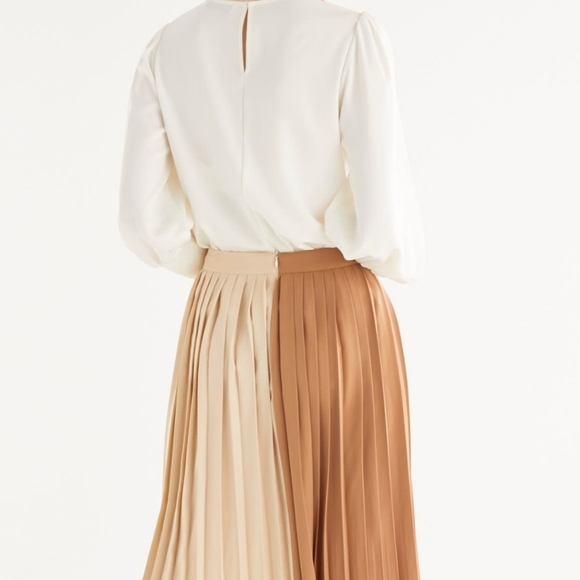 NWT Paisie White Blouse - Picture 4 of 11